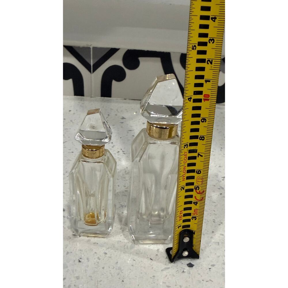 1984 Vintage Givenchy Ysatis Perfume 1980s Empty Bottles - Picture 2 of 2